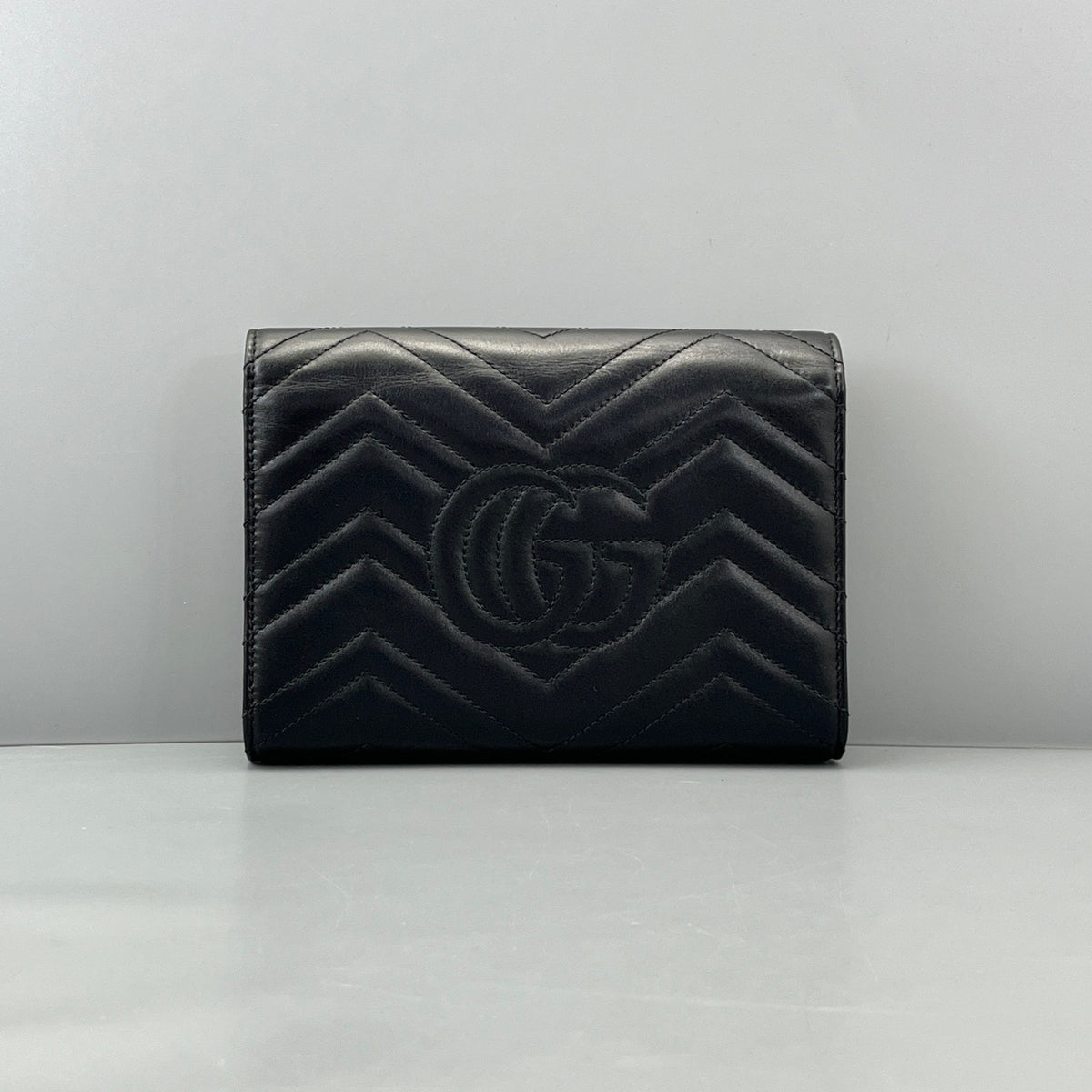 Gucci - Marmont WOC - Leather - Black - (mini)