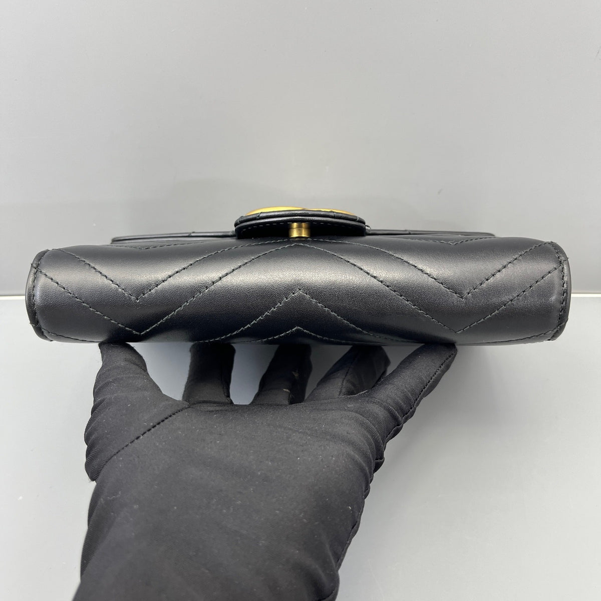 Gucci - Marmont WOC - Leather - Black - (mini)