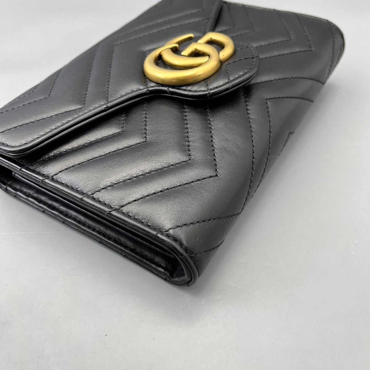 Gucci - Marmont WOC - Leather - Black - (mini)