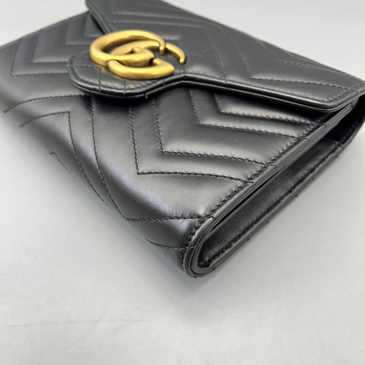 Gucci - Marmont WOC - Leather - Black - (mini)