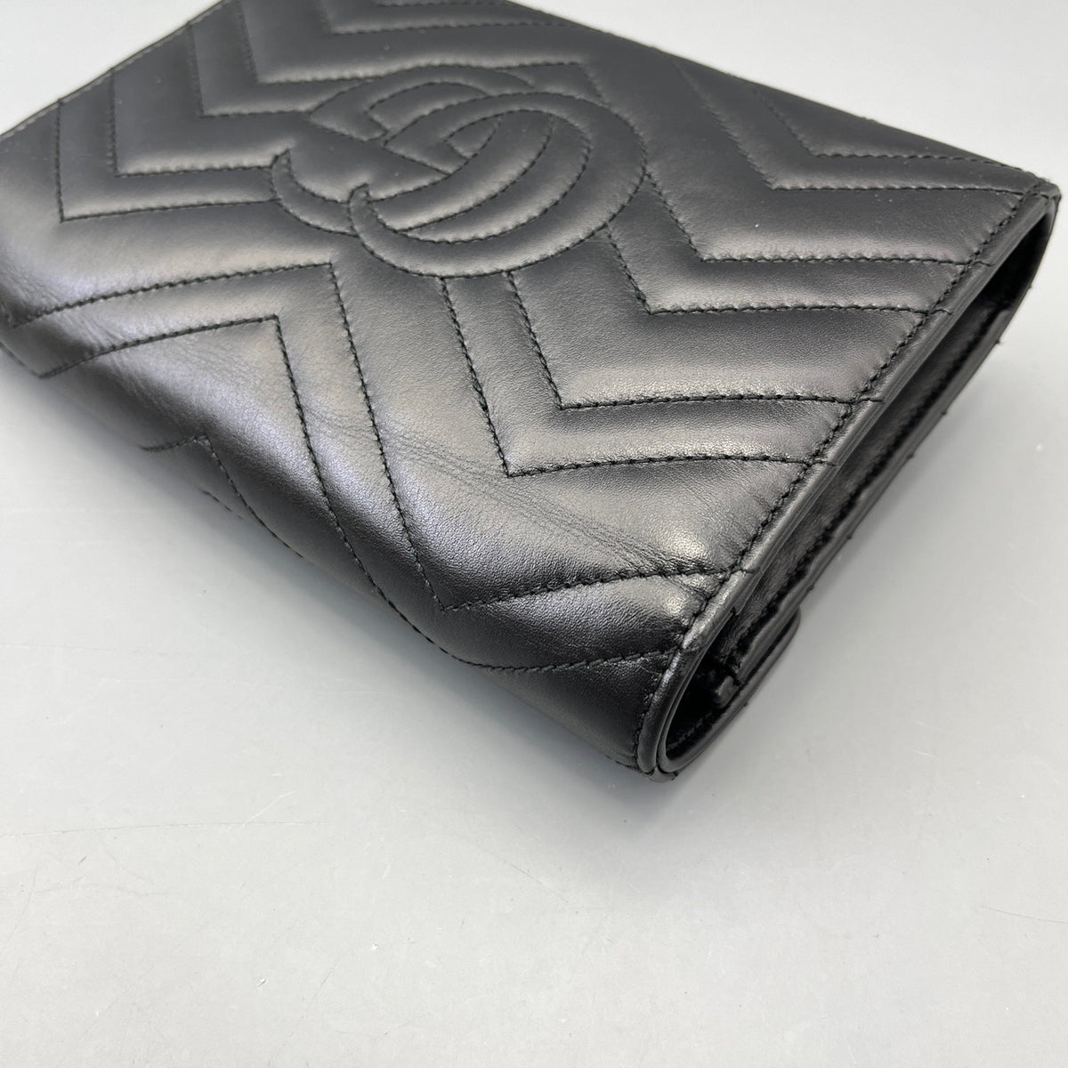 Gucci - Marmont WOC - Leather - Black - (mini)