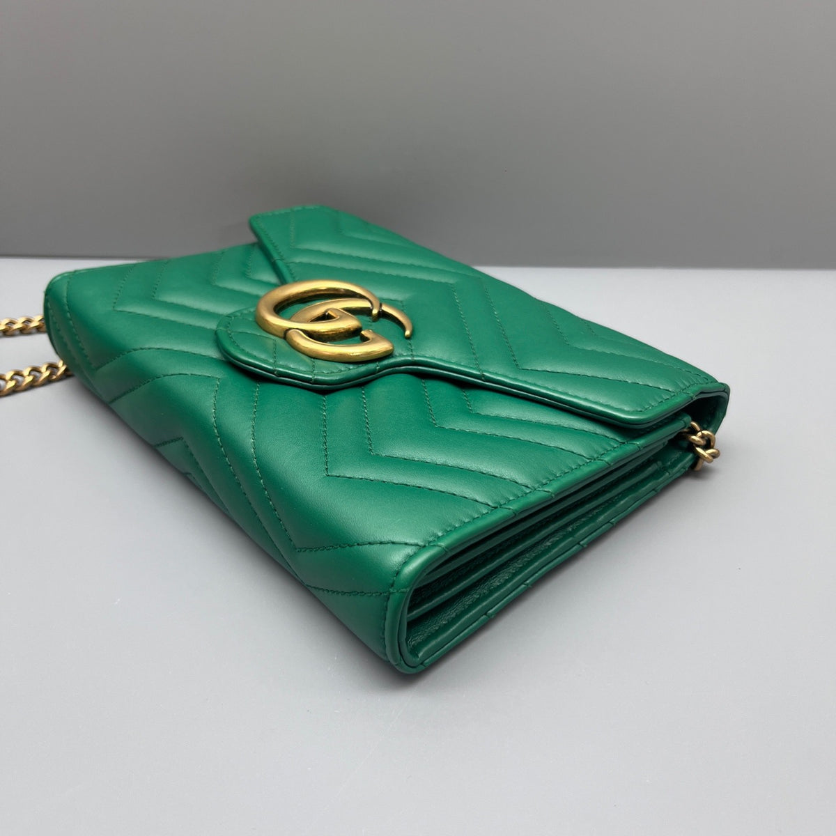 Gucci - Marmont WOC - Leather - Green