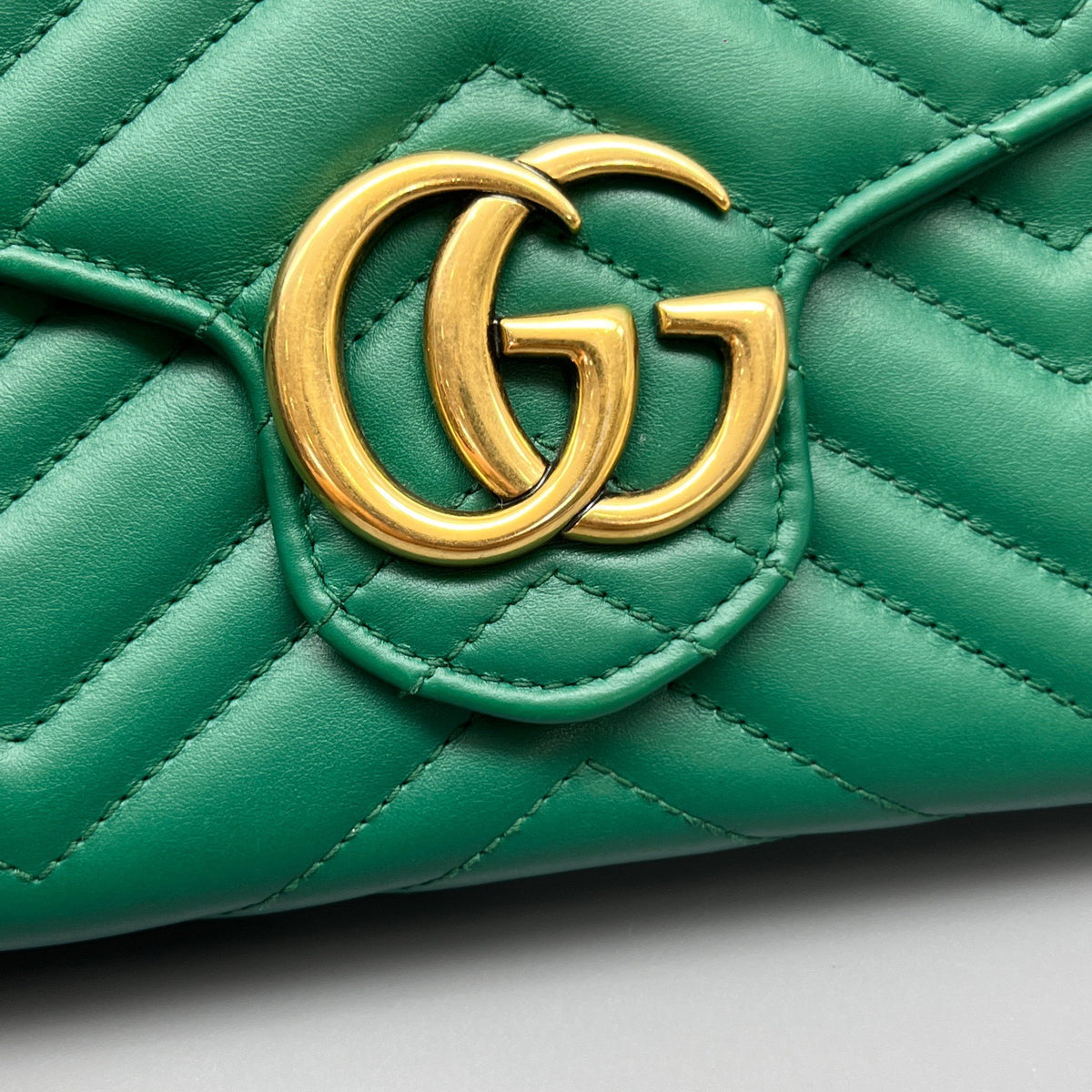 Gucci - Marmont WOC - Leather - Green