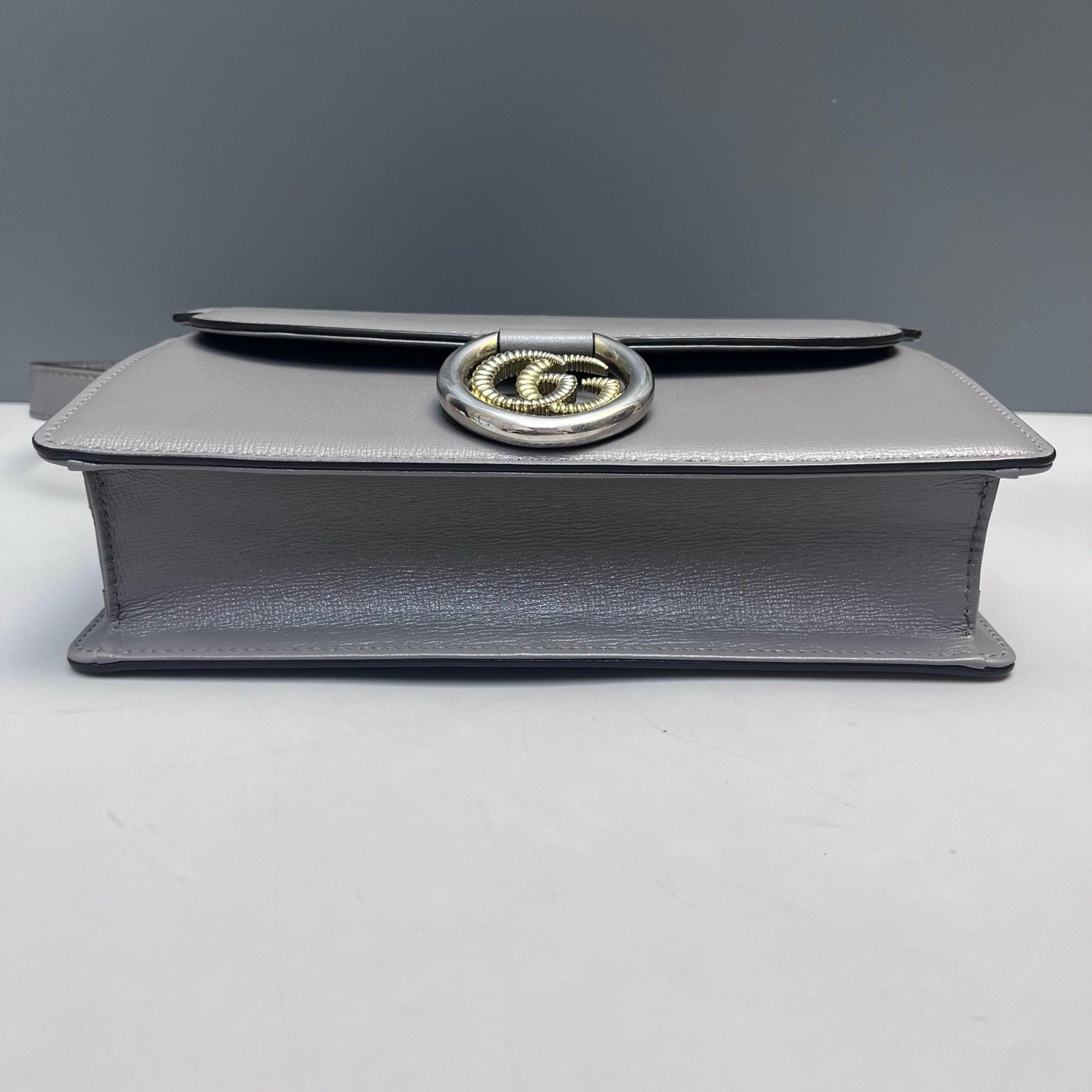 Gucci - Messenger Bag - Leather - Grey - (small)