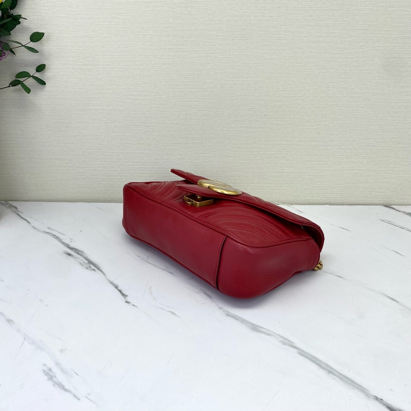 Gucci - Mormont - Leather - Red - (mini)