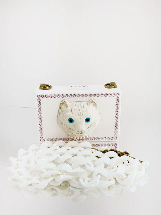 Gucci - Museum Bobcat Box Limited Edition - Acrylic - White - (mini)