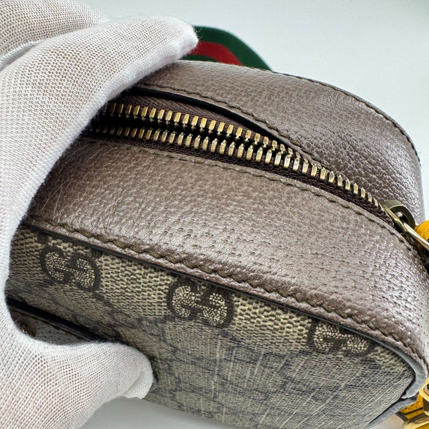 Gucci - Neo Vintage Camera Bag - Synthetic - Brown - (mini)