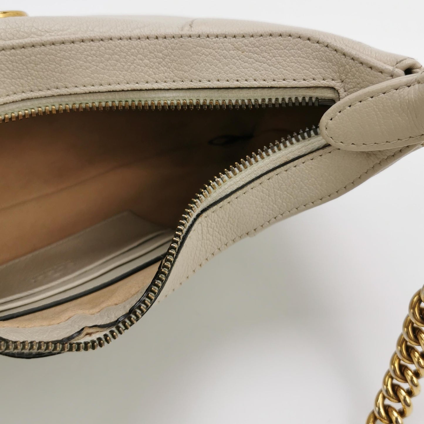 Gucci - Niki - Leather - Beige - (small)
