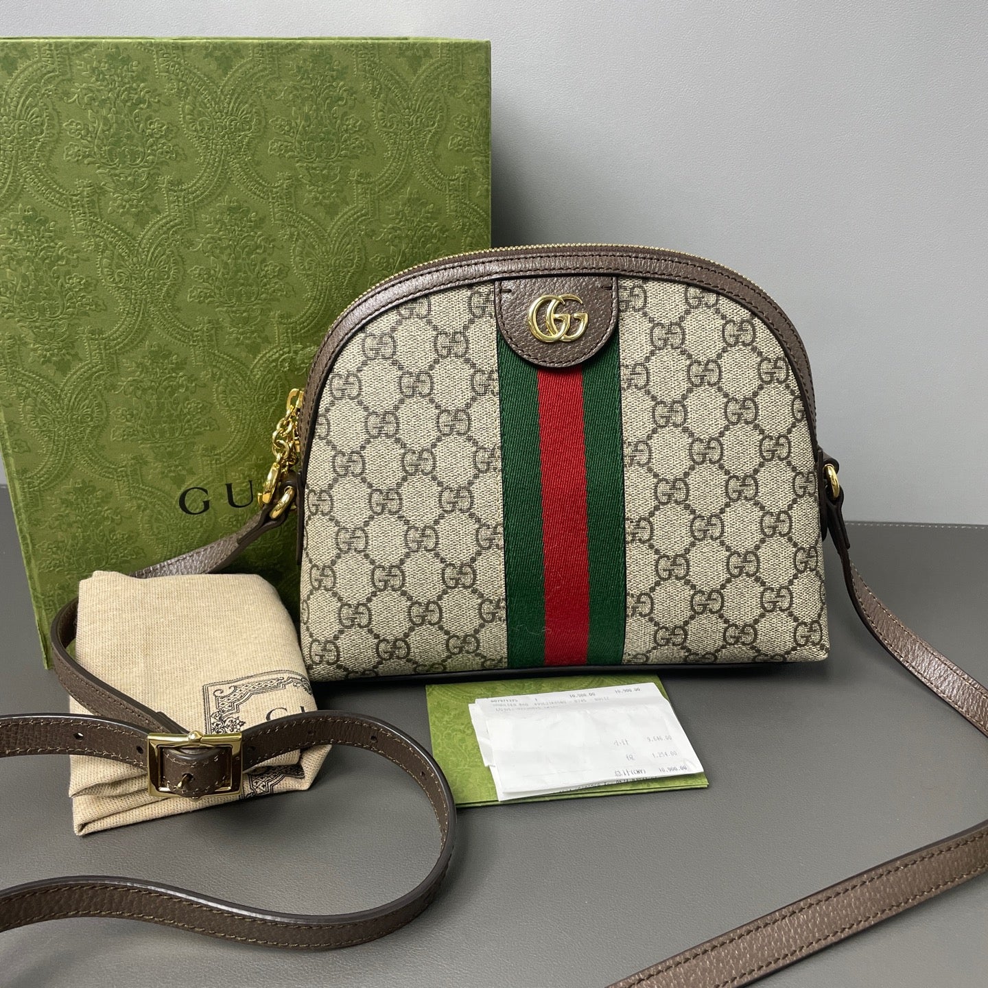 Gucci Ophidia Canvas, Leather Multicolour - view 1