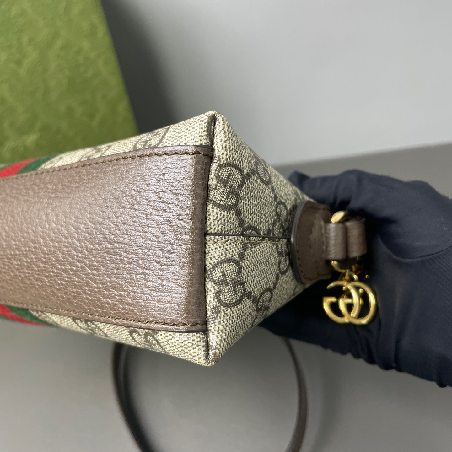 Gucci Ophidia Canvas, Leather Multicolour - view 3