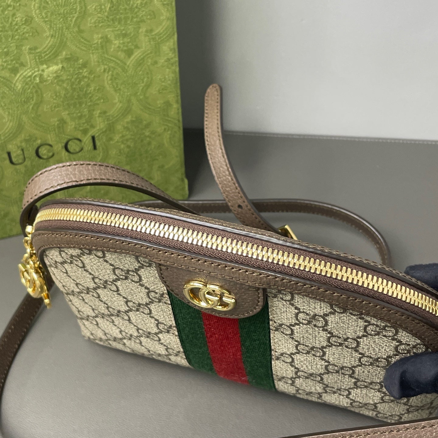 Gucci Ophidia Canvas, Leather Multicolour - view 5