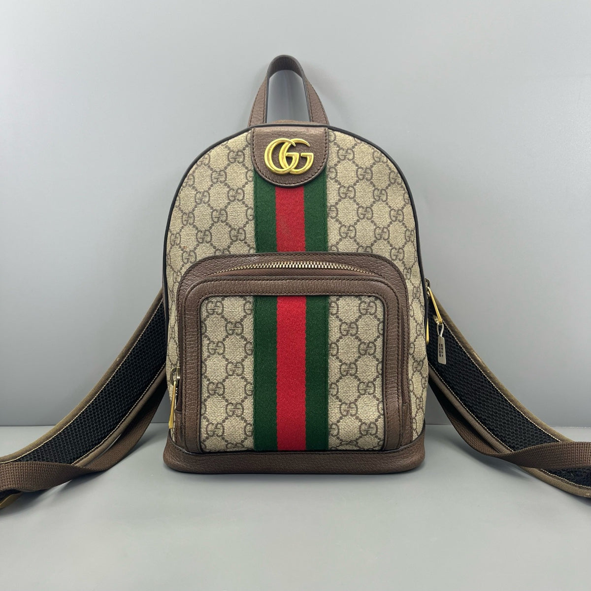 Gucci - Ophidia backpack - Leather - Brown - (mini)