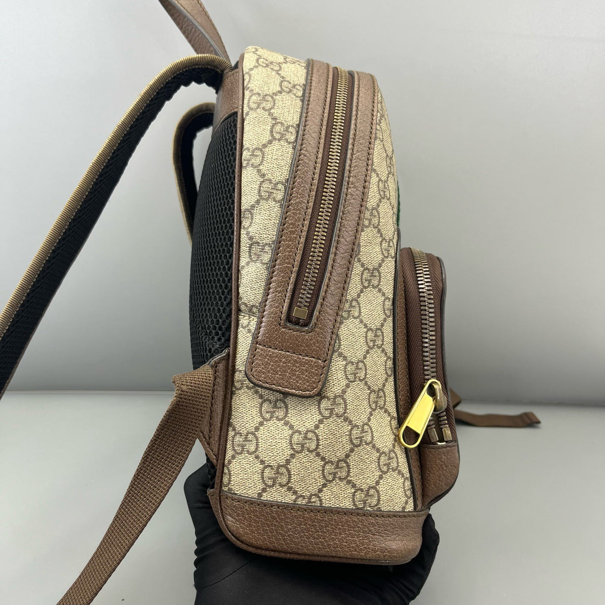 Gucci - Ophidia backpack - Leather - Brown - (mini)