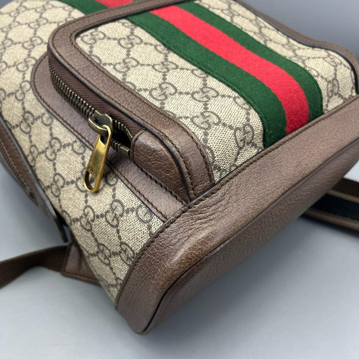 Gucci - Ophidia backpack - Leather - Brown - (mini)