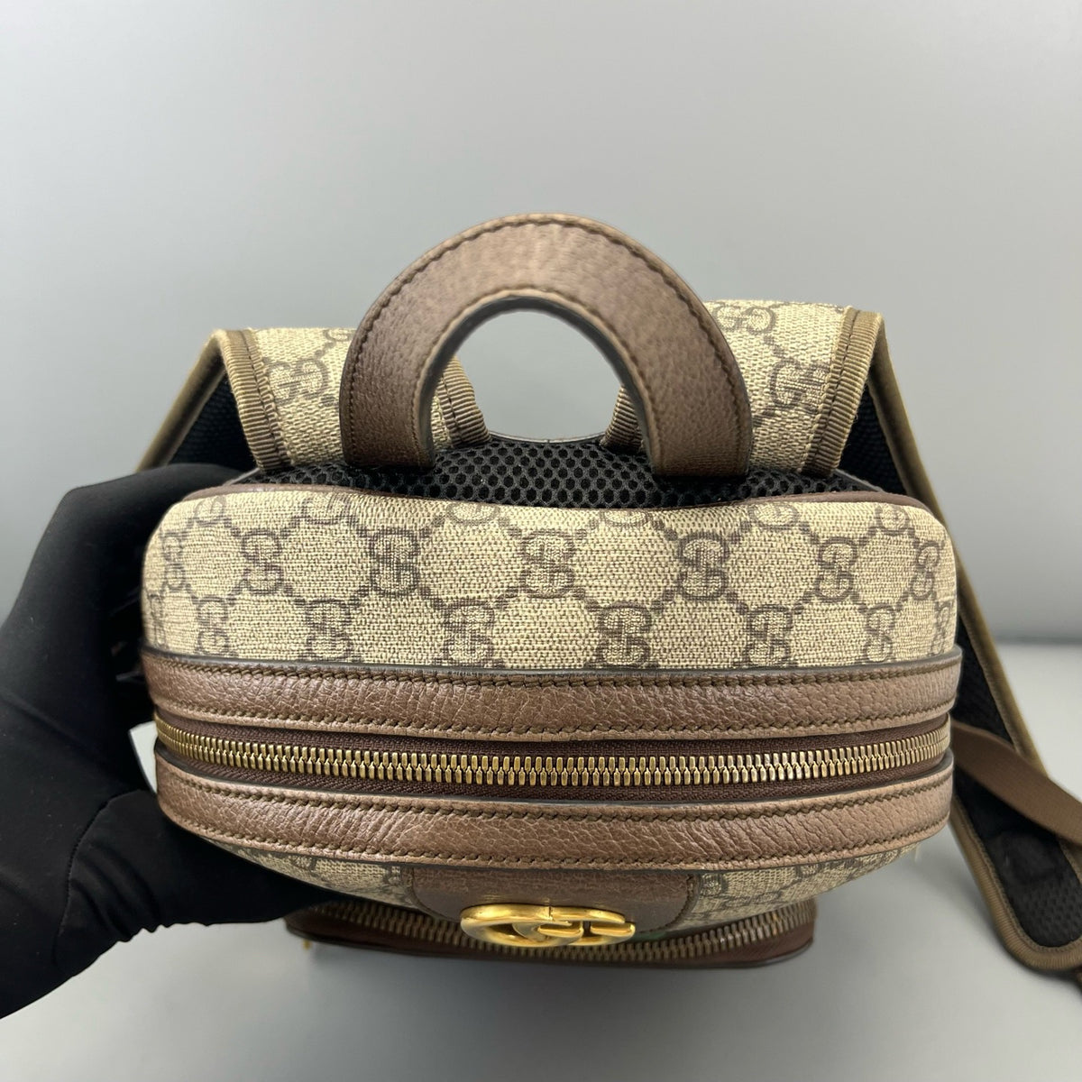 Gucci - Ophidia backpack - Leather - Brown - (mini)