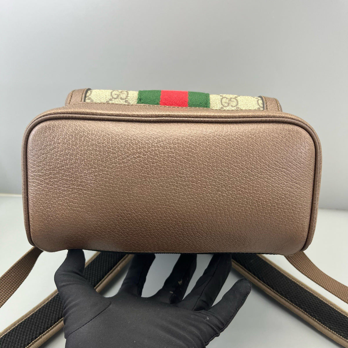 Gucci - Ophidia backpack - Leather - Brown - (mini)