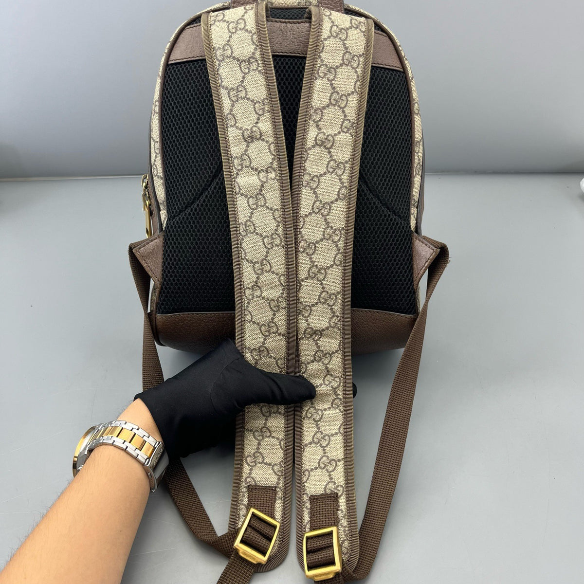 Gucci - Ophidia backpack - Leather - Brown - (mini)