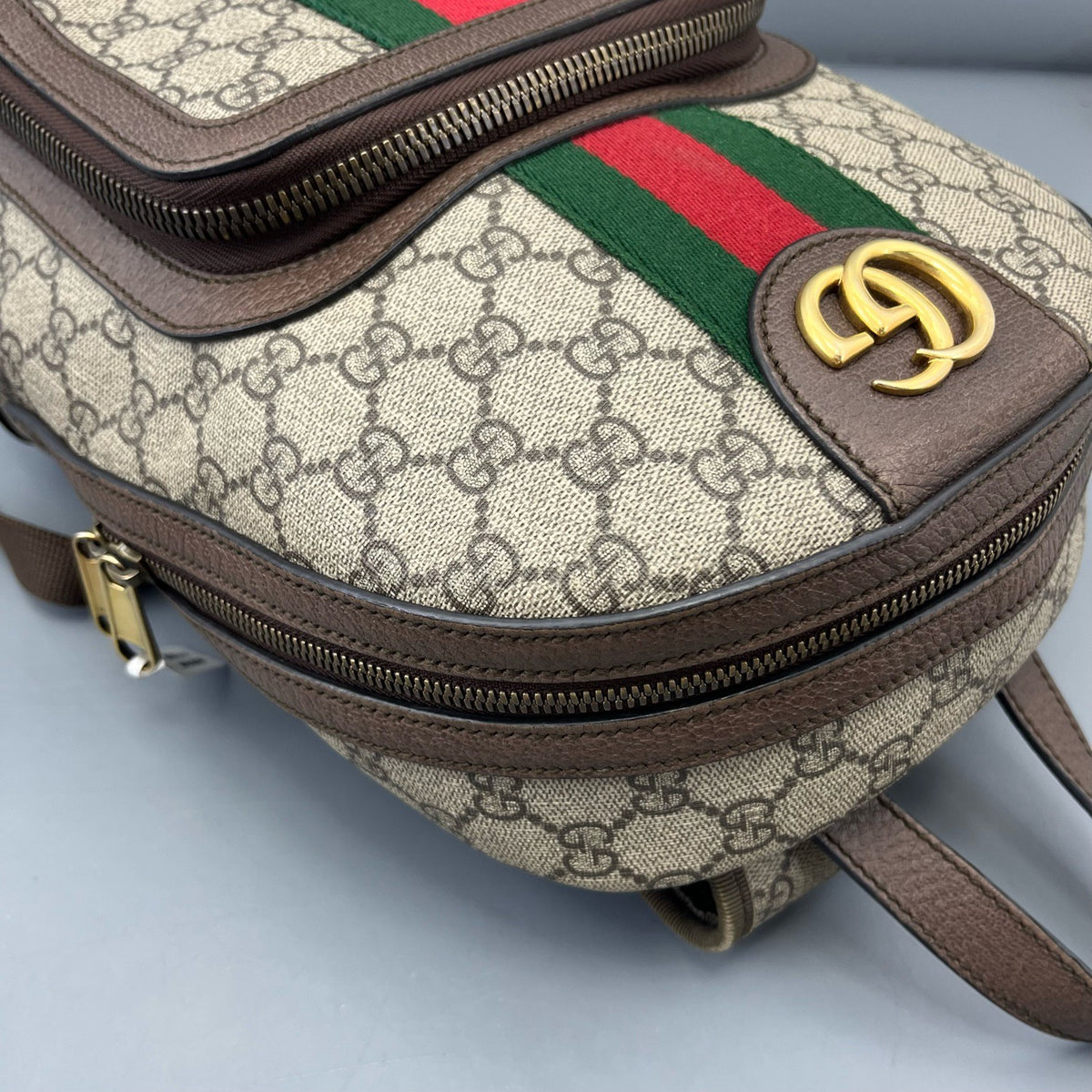Gucci - Ophidia backpack - Leather - Brown - (mini)