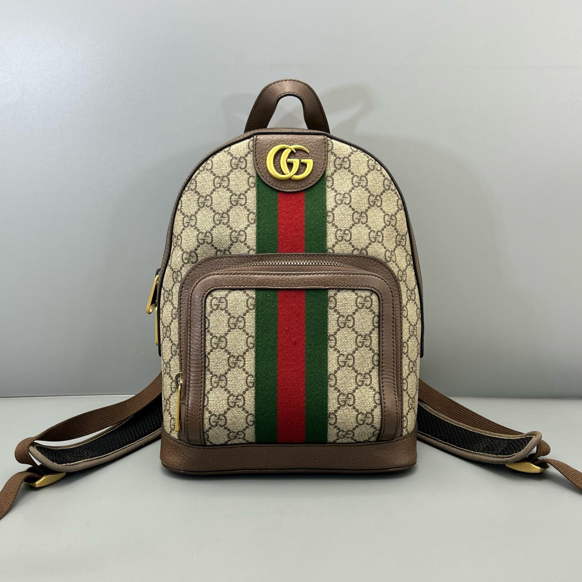 Gucci - Ophidia Backpack - Synthetic - Beige - (mini)