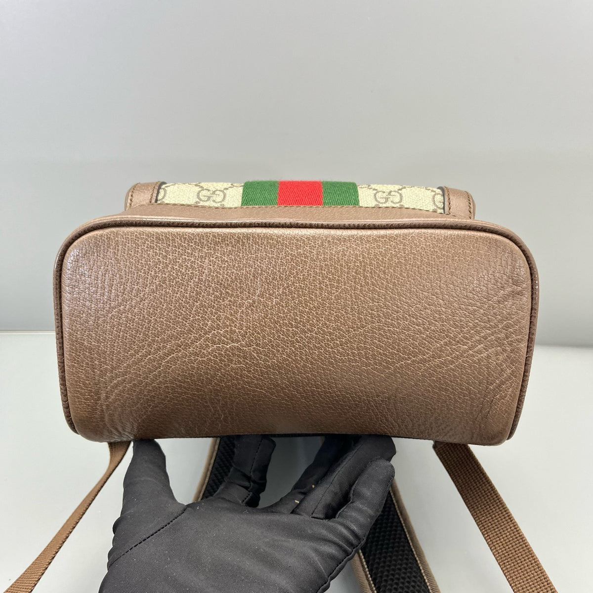 Gucci - Ophidia Backpack - Synthetic - Beige - (mini)