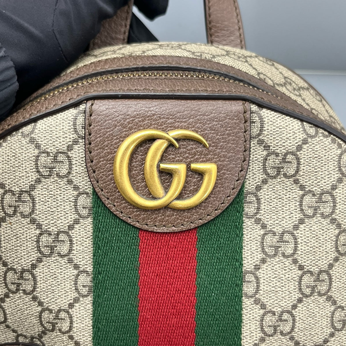 Gucci - Ophidia Backpack - Synthetic - Beige - (mini)
