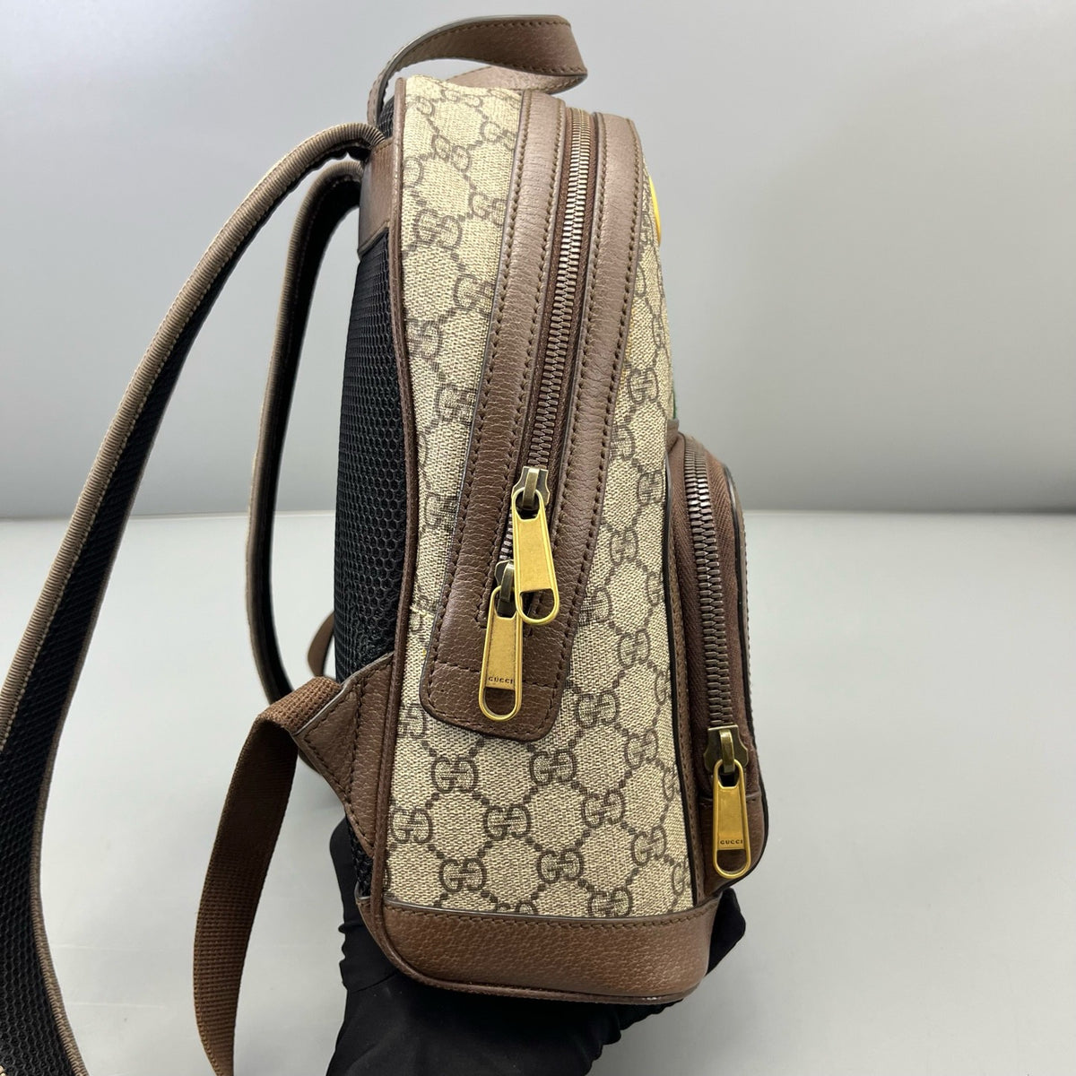 Gucci - Ophidia Backpack - Synthetic - Beige - (mini)