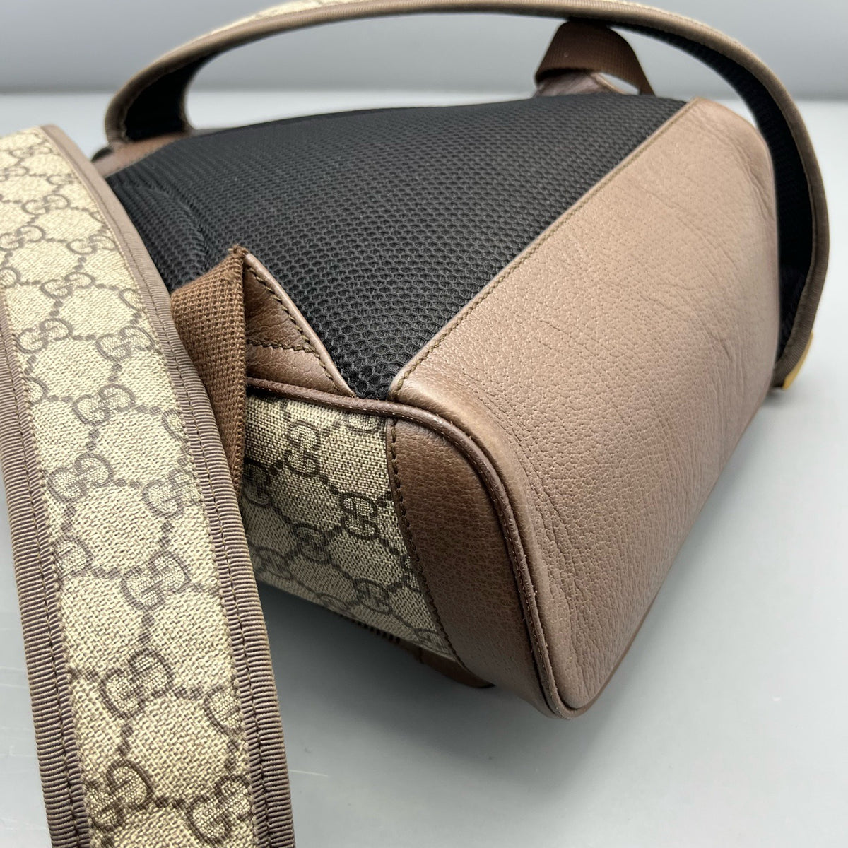Gucci - Ophidia Backpack - Synthetic - Beige - (mini)