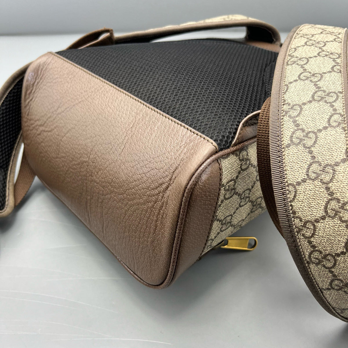Gucci - Ophidia Backpack - Synthetic - Beige - (mini)