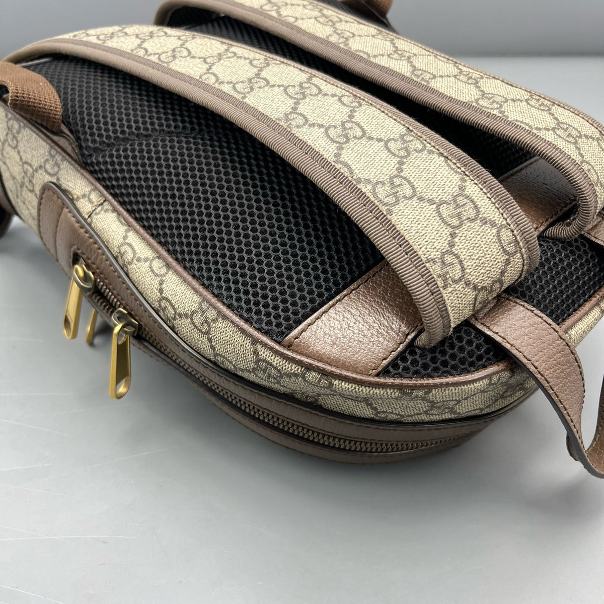 Gucci - Ophidia Backpack - Synthetic - Beige - (mini)