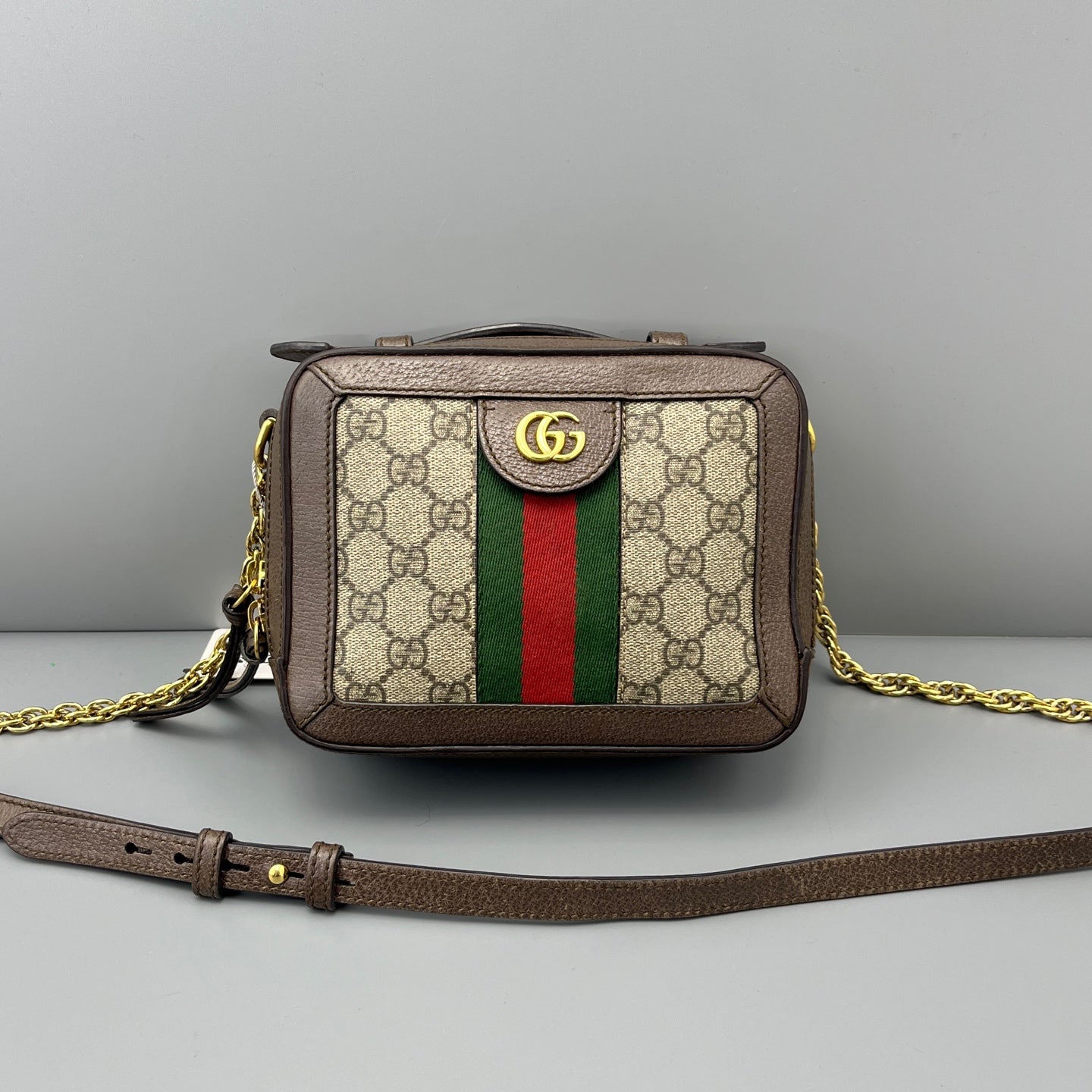 Gucci - Ophidia Box Bag - Leather - Multicolour