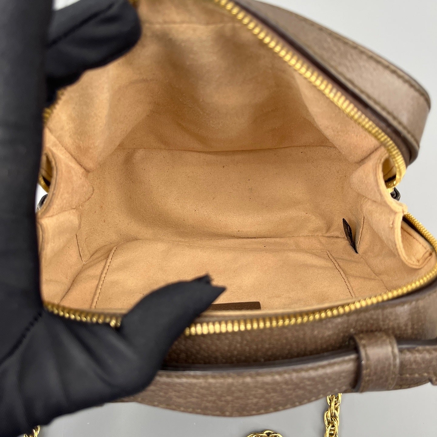 Gucci - Ophidia Box Bag - Coated canvas and leather - Brown - (mini)