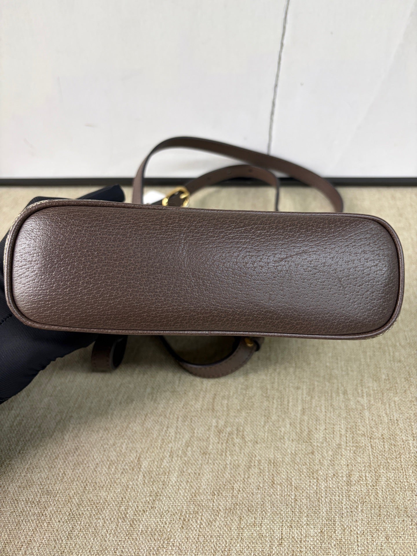 Gucci - Ophidia Box Bag - GG Supreme canvas with leather trim - Brown - (mini)