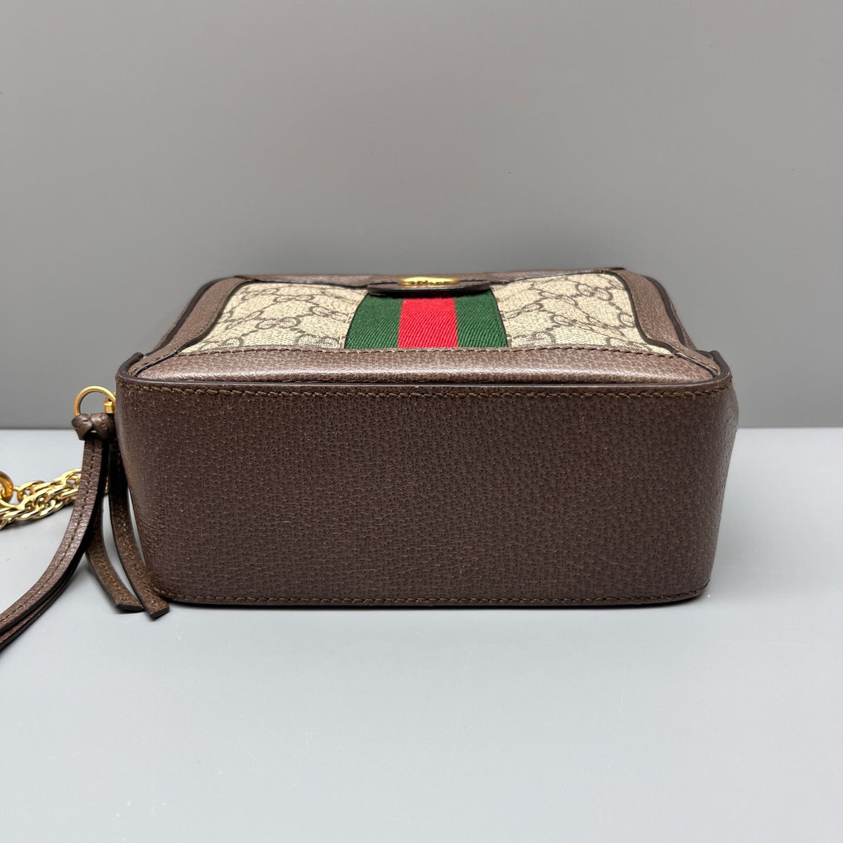 Gucci - Ophidia Camera Bag - Leather - Brown - (mini)