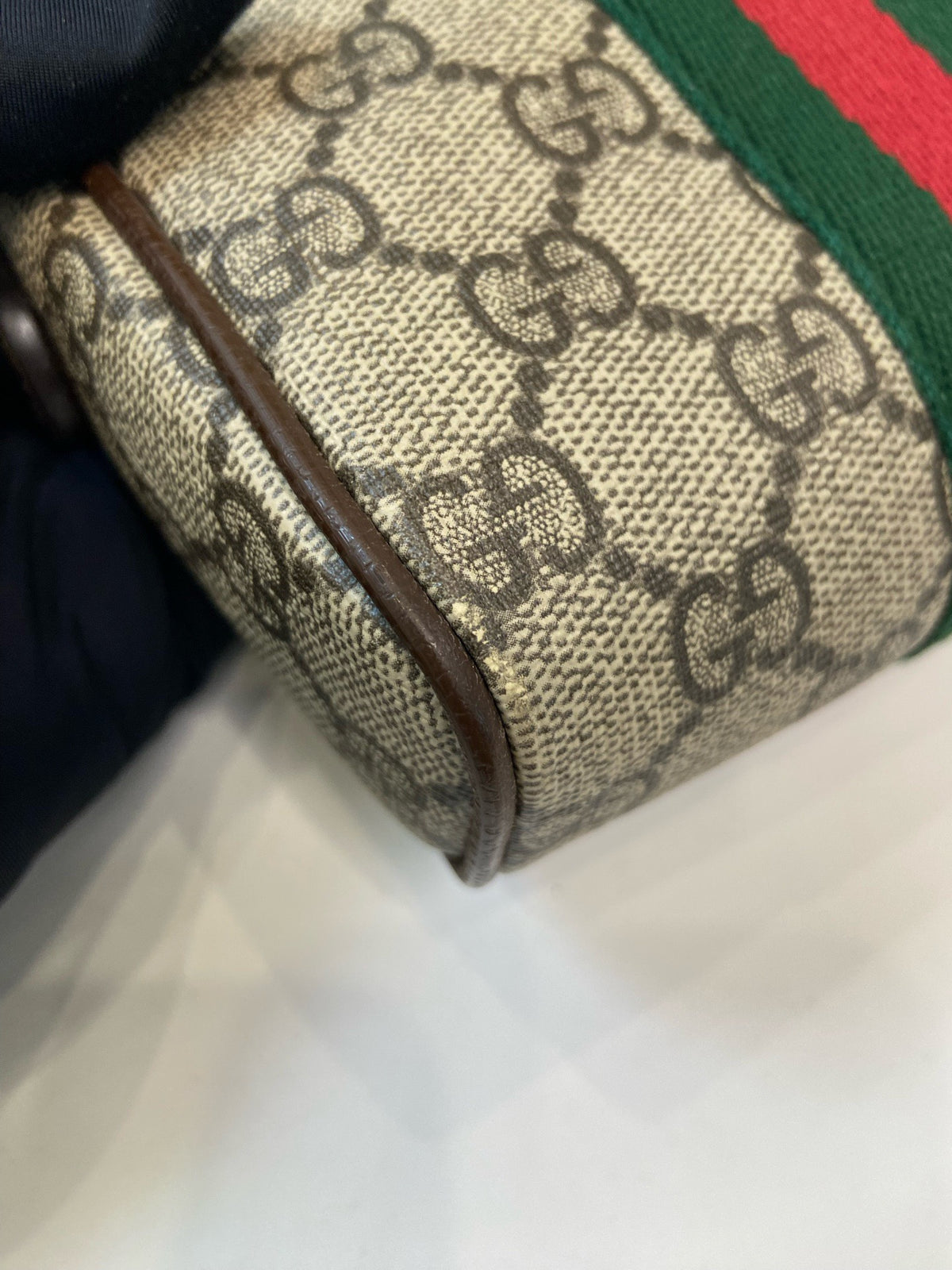 Gucci - Ophidia Camera Bag - Leather - Brown - (mini)