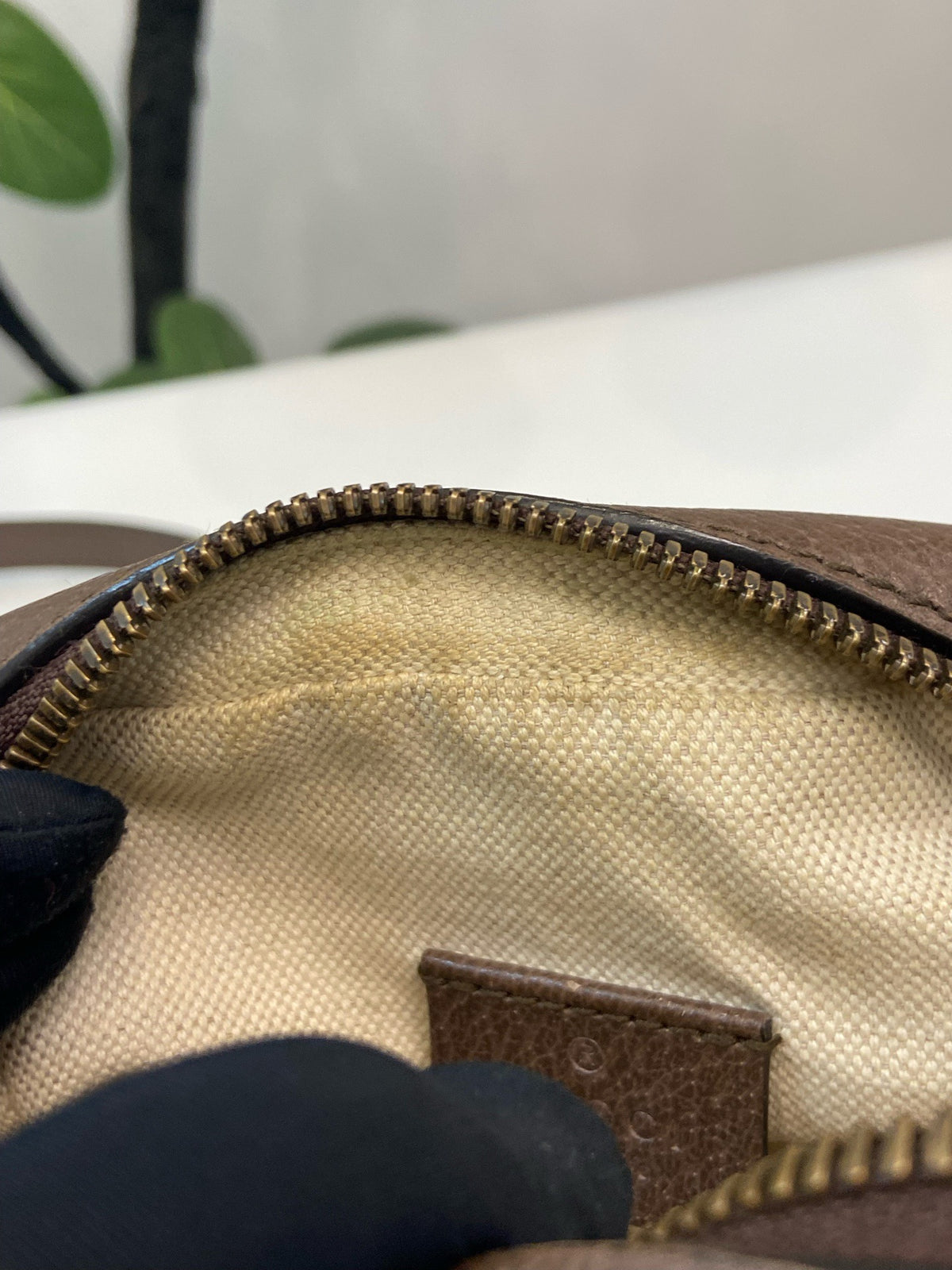 Gucci - Ophidia Camera Bag - Leather - Brown - (mini)