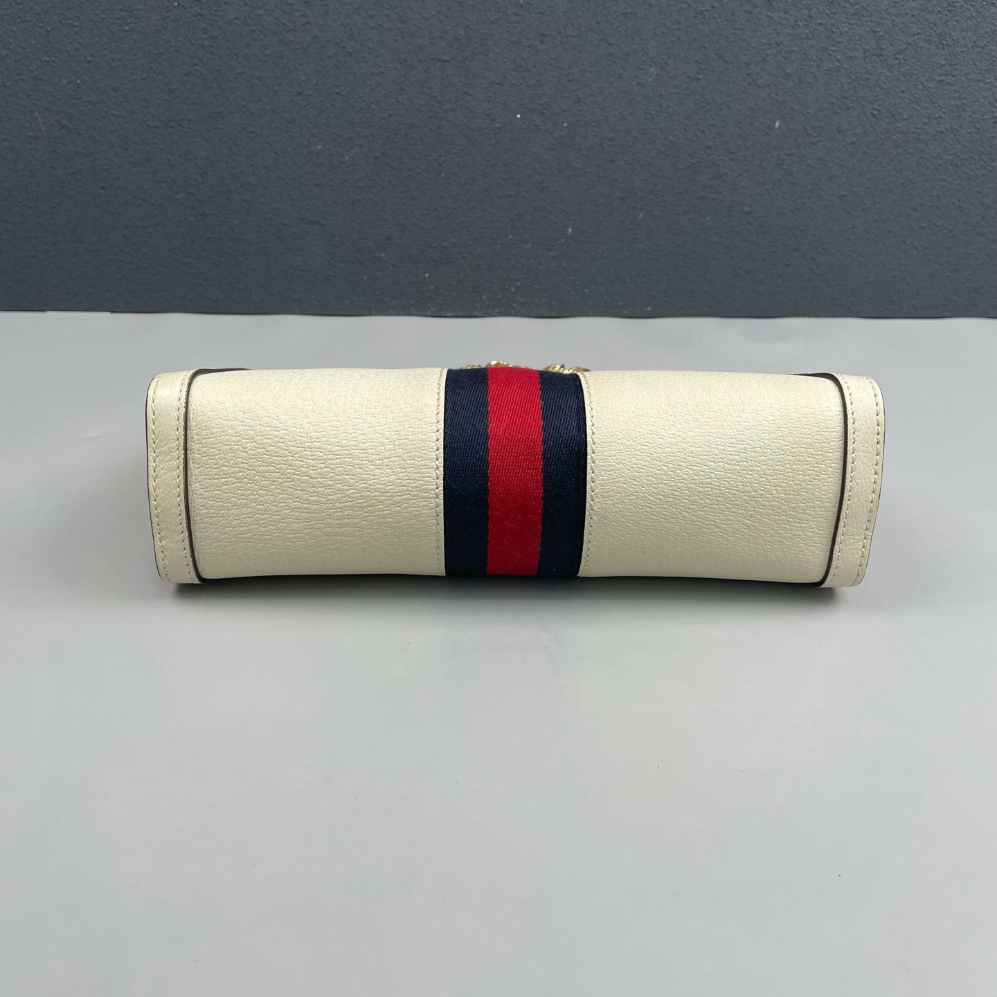 Gucci - Ophidia Chain Wallet - Grained leather - White - (mini)