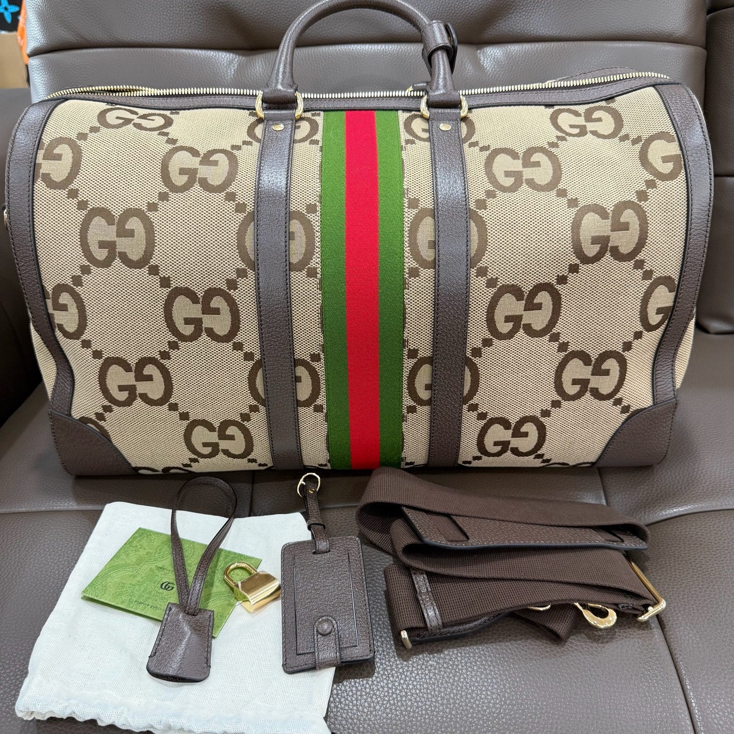 Gucci - Ophidia - Cloth - Beige - (large)