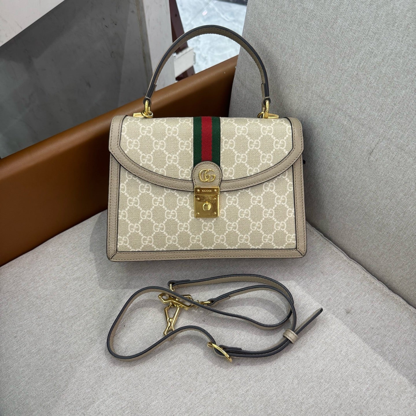 Gucci - Ophidia - Cloth - Beige - (medium)