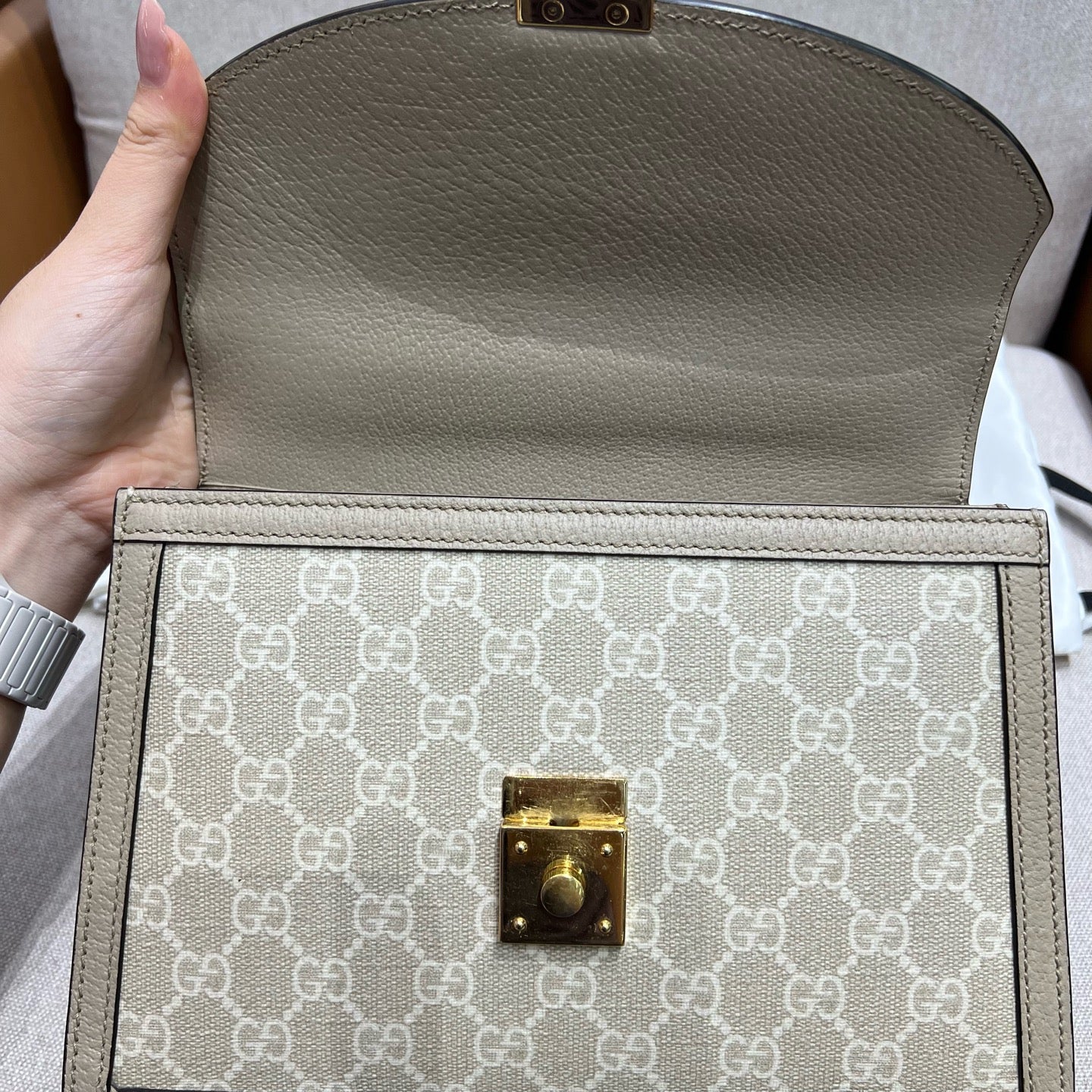 Gucci - Ophidia - Cloth - Beige - (medium)