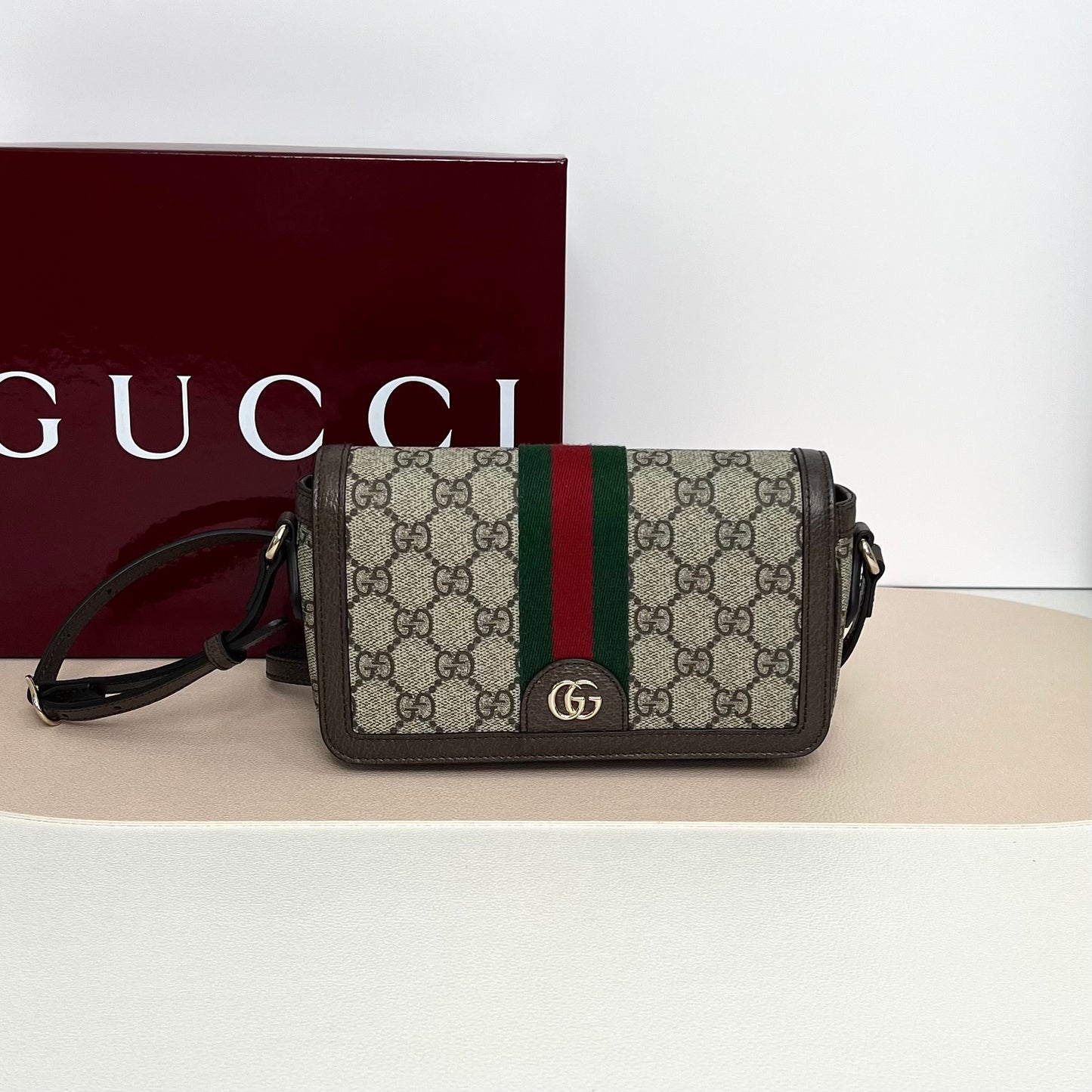 Gucci - Ophidia - Cloth - Beige - (mini)
