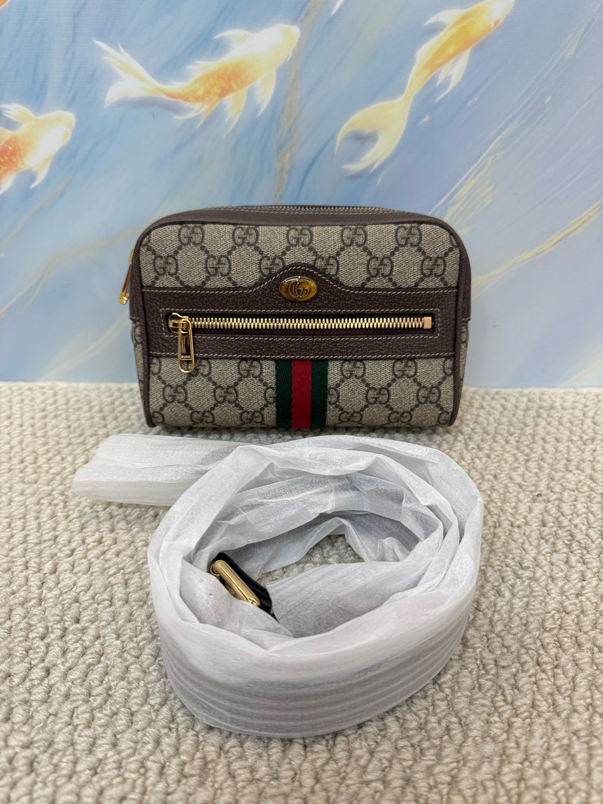 Gucci - Ophidia - Cloth - Beige - (mini)