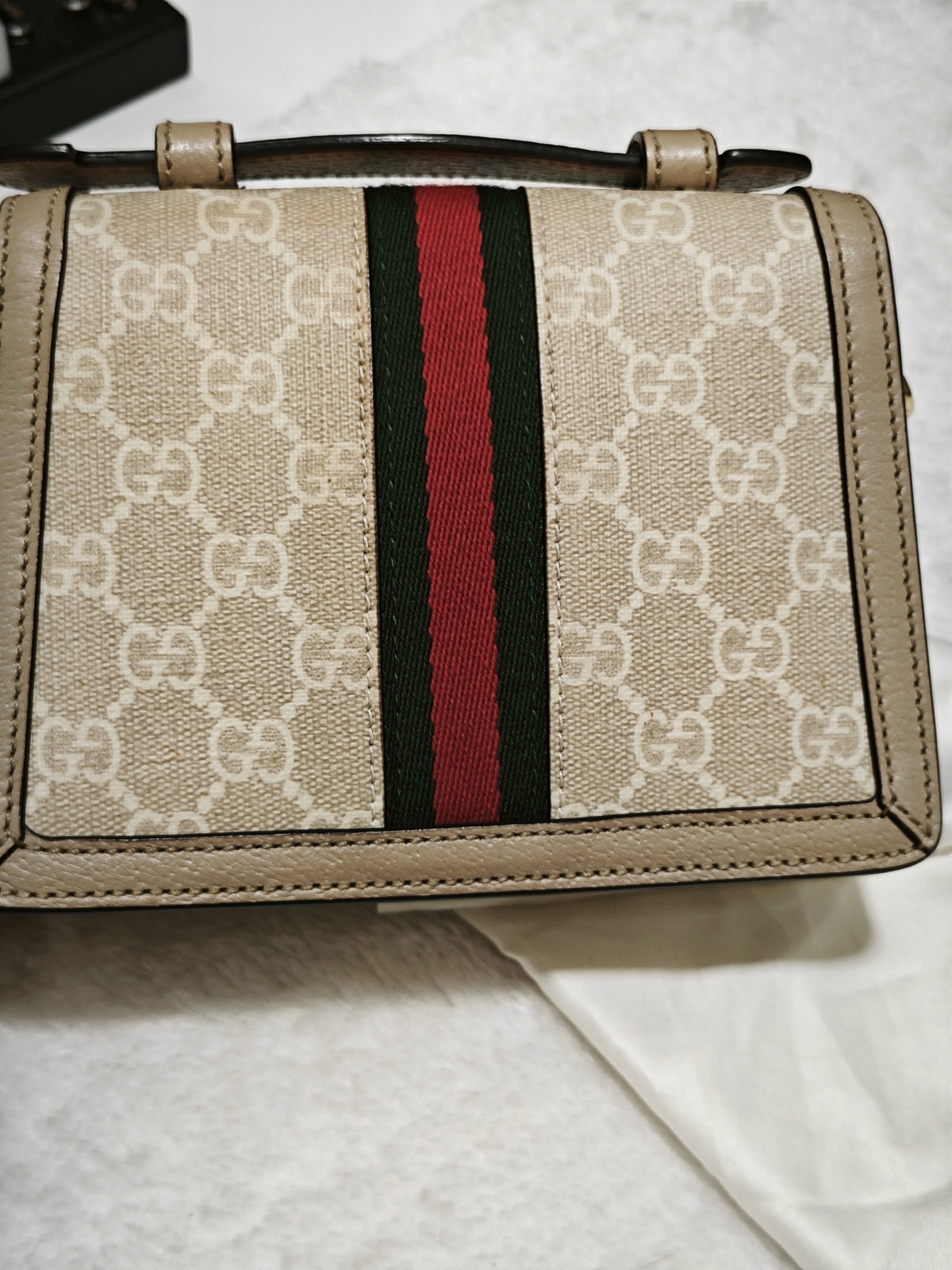 Gucci - Ophidia - Cloth - Beige - (mini)