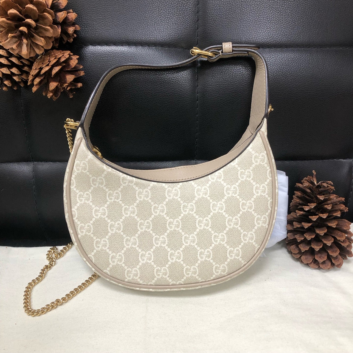 Gucci - Ophidia - Cloth - Beige - (mini)