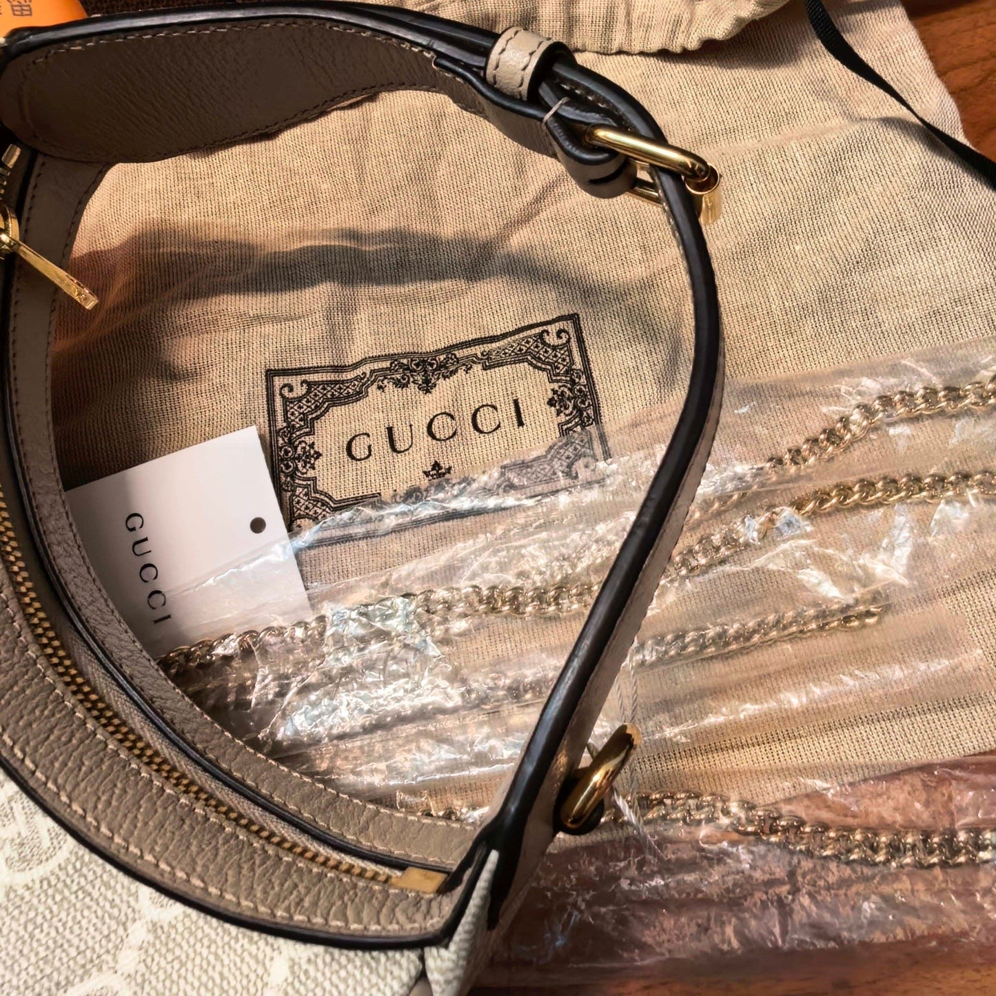 Gucci - Ophidia - Cloth - Beige - (mini)