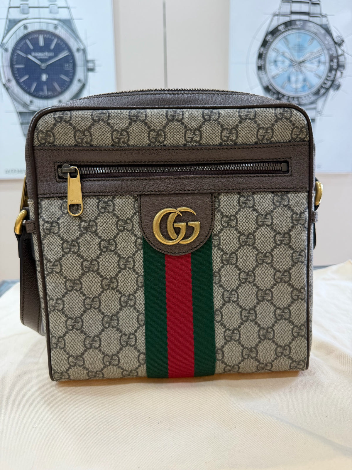 Gucci - Ophidia - Cloth - Beige - (small)