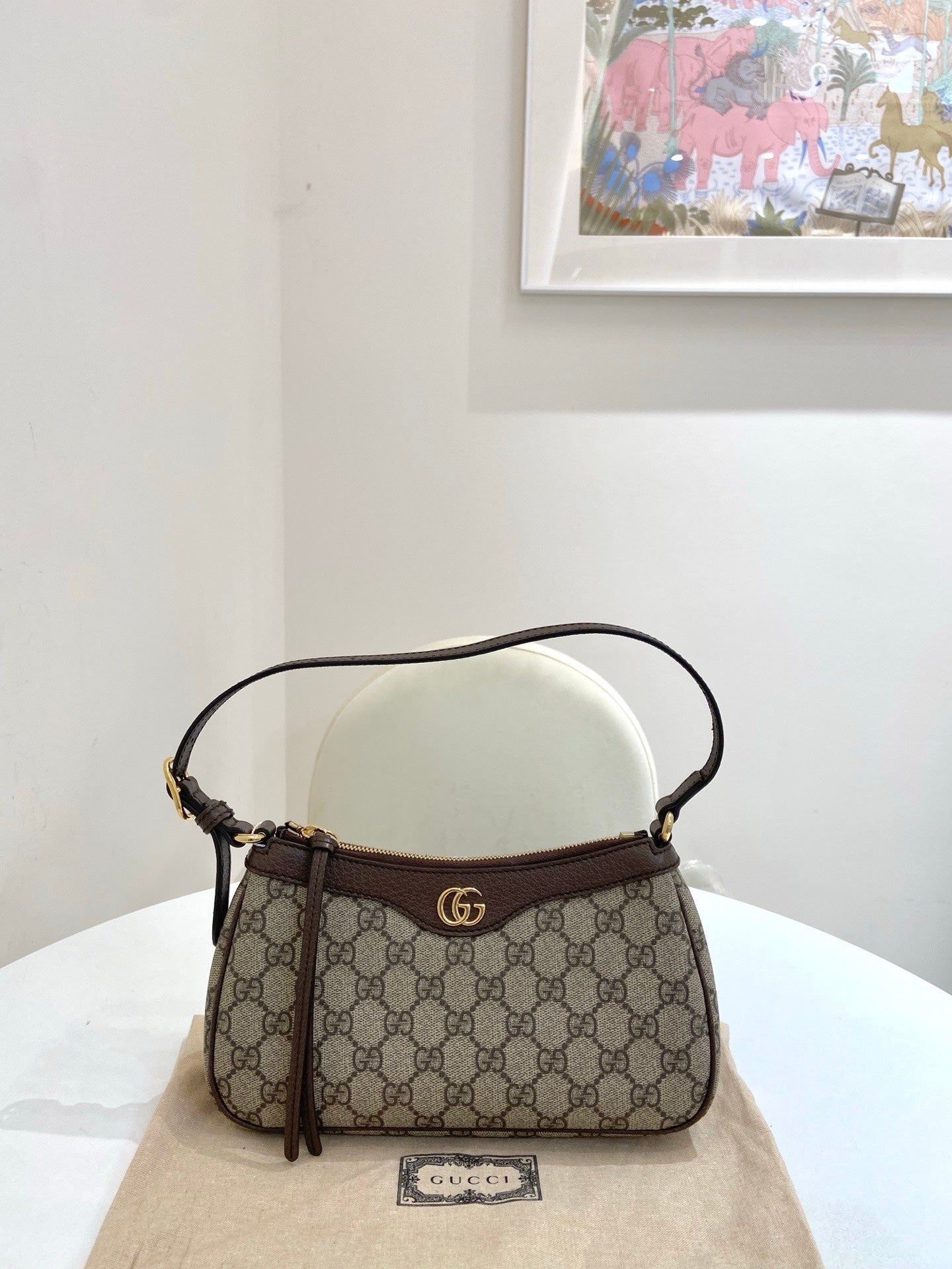Gucci - Ophidia - Cloth - Beige - (small)