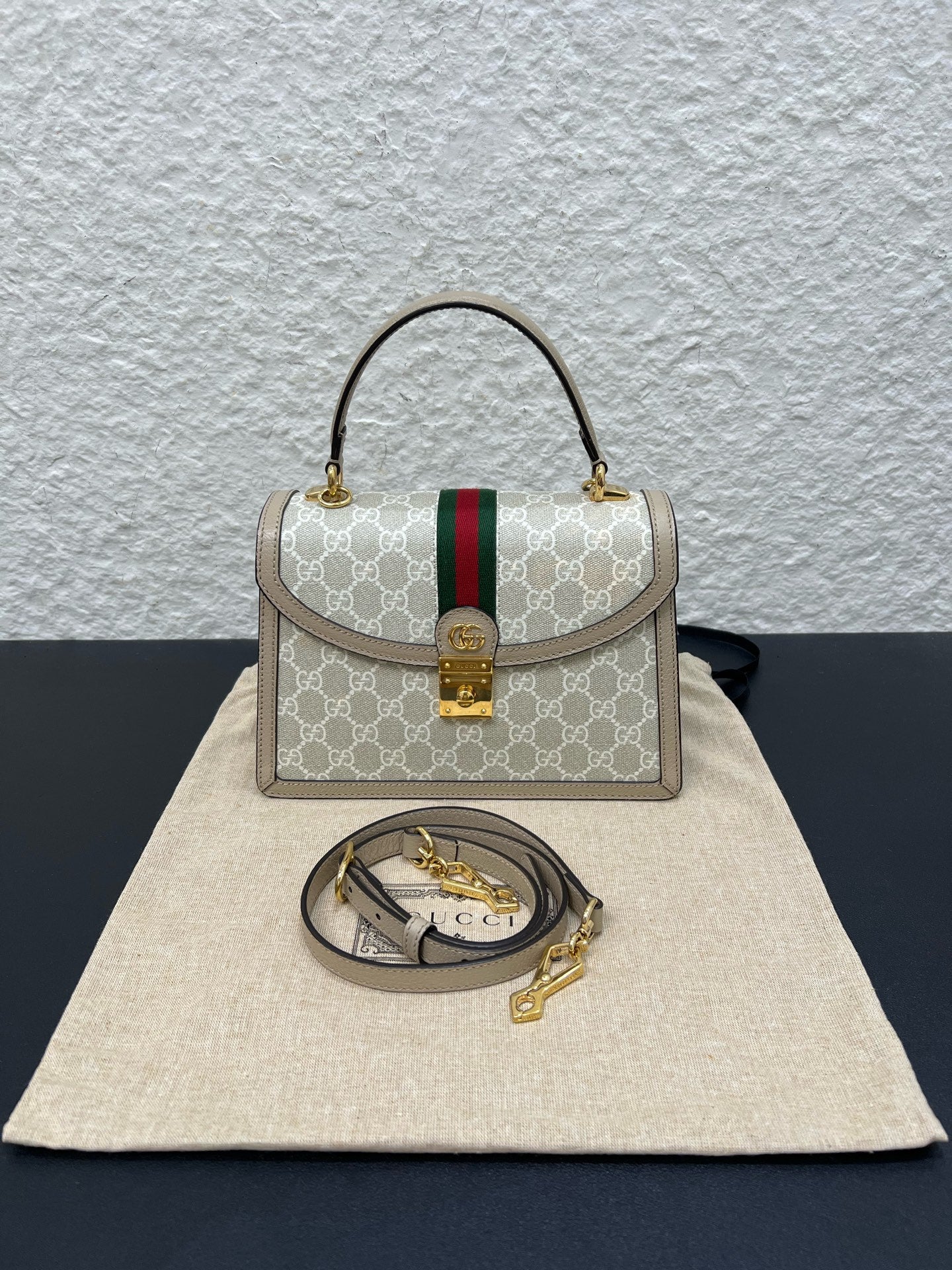 Gucci - Ophidia - Cloth - Beige - (small)