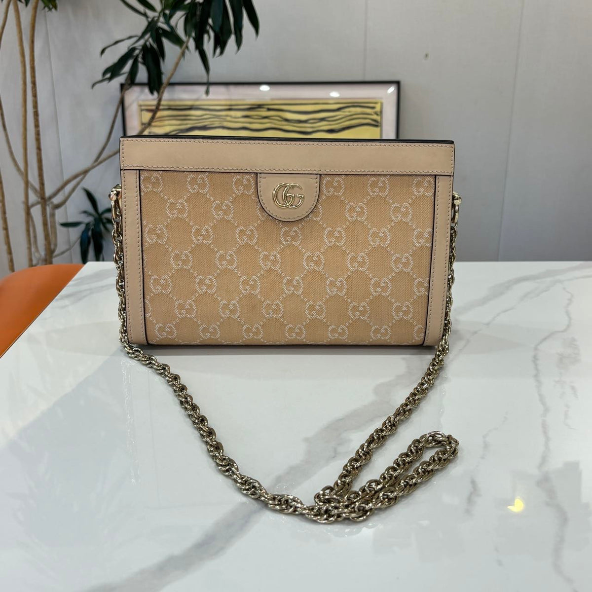 Gucci - Ophidia - Cloth - Beige - (small)