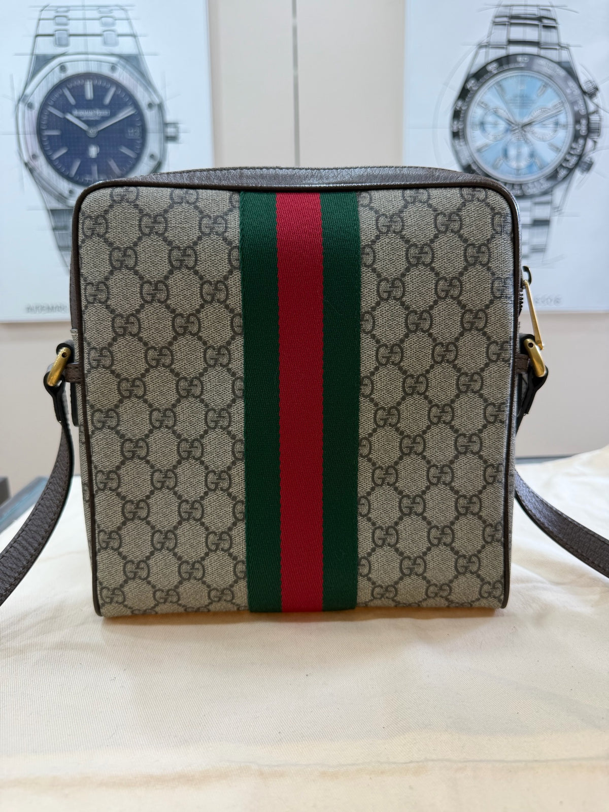 Gucci - Ophidia - Cloth - Beige - (small)