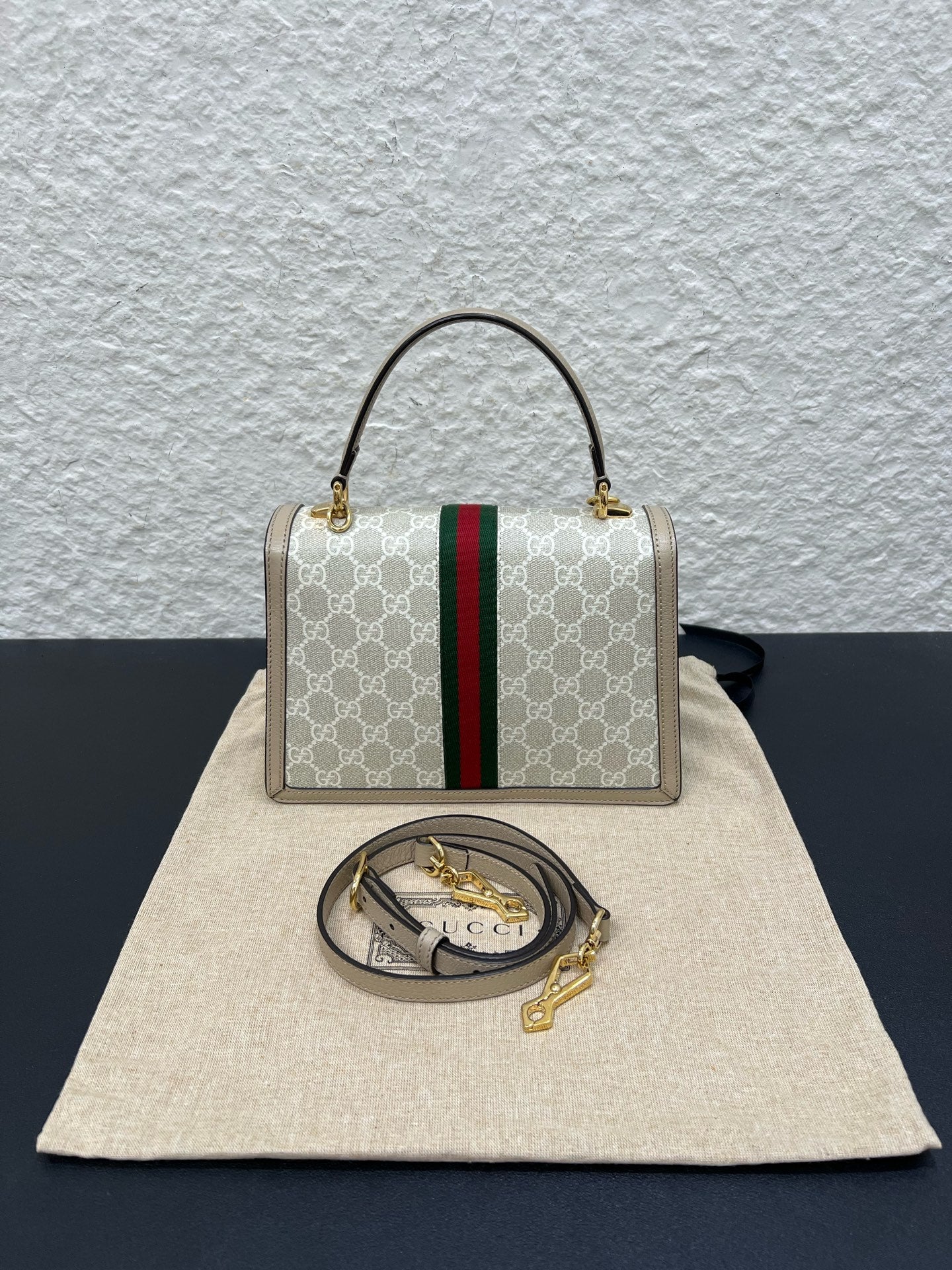 Gucci - Ophidia - Cloth - Beige - (small)